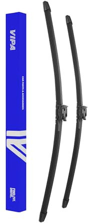 Vipa Car Parts Premium Wiper Blade Kit | Fits: PEUGEOT PARTNER Van (Sep 2019 Onwards) | All-Weather Performance | Durable, Streak-Free Windshield Wipers | Easy Installation