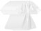 Kimono jetable ALTÉAX avec ceinture pour esthéticienne, coiffeur et centres esthétiques en TNT blanc de 10 pièces