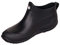 SMajong Stivali in Gomma Uomo Donna Impermeabili Scarpe da Giardinaggio Antiscivolo Scarpe da Pioggia Scarpe Gomma Stivali Caviglia Caldi Tutto Nero Taglia 41 EU