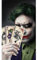 NET TOYS Joker Kartenspiel - Bunt 11x20cm - Originelle Party-Deko Clown Spielkarten - Harlekin Karten für Fasching & Halloween