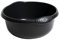 Aurora - High Grade Plastic 32cm Round Washing Up Bowl Kitchen Sink, Basin Mixing & Tidy Organizer with 7L Capacity. - Midnight (Darkish Grey)