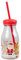 Widdle Gifts Christmas Milk Bottle and Straw Re-Useable - Santa and Friends 5997
