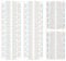 ELEGOO 2PCS 830 Points & 2PCS 400 Points Breadboard Kit Solderless Breadboards for Arduino Bread Boards Electronics for Circuits Projects Prototype Board