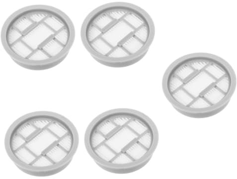 Uonlytech 5pcs Hepa Filter Replacement for Vacuum Vacuum Cleaner Filter Hepa Air Purifier Cleaner Improve Indoor Air Quality Easy to Install