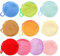 Sxutop 10 Pezzi Piccolo Portamonete Rotondo Portamonete Colorati Plush Mini Portafogli Portamonete con Cerniera e Portachiavi Pochette da Borsa per Riporre Monete Chiavi e Altri Piccoli Oggetti