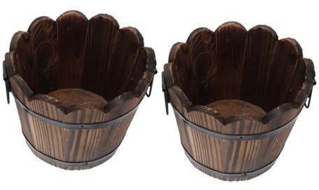 SEWOART Ensemble De Pots De Fleurs en Bois pour Pommes De Terre Légumes Fleurs