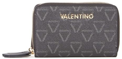VALENTINO Lady Re Zip Around Wallet Nero/Multicolor