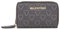 VALENTINO Lady Re Zip Around Wallet Nero/Multicolor
