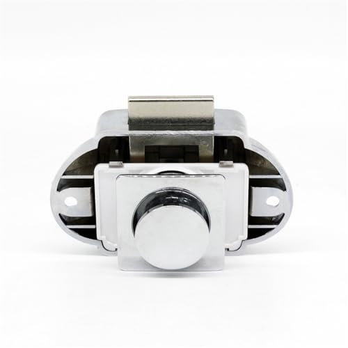 Serrure de tiroir de placard, serrure de meubles de camping-car, loquet de douche, 1 pièce(STEEL DOOR_CABINET LOCK)