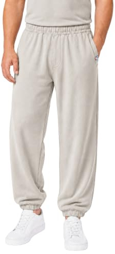 CUBAIANS Caonao Herren Jogginghose Baggysweat Pant Hose Freizeit Loose Fit Sweat mit Bündchen