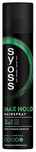 6er Pack - Syoss Haarspray - Max Hold 3in1 - mit Vitaminkomplex - 300ml