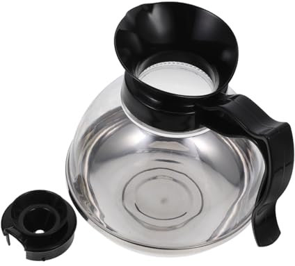 Homoyoyo Stainless Steel Coffee Pot for Kitchen Camping Percolators Tea Kettle Stovetop