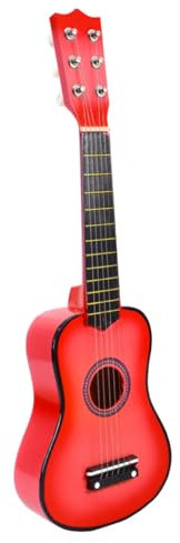 HONITANO Akustikgitarre für Holzgitarre Rosa für Musikliebhaber und Anfänger Perfektes Musikinstrument für Kleine Musiker und Komfort