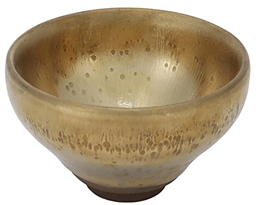Yctze Tazza da tè in Ceramica Fatta a Mano - Tazza da tè a Consistenza Granulosa Unica per la Collezione e Display d'arte per la Casa