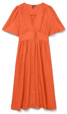 VERO MODA Female Kleid VMMELANEY Midikleid