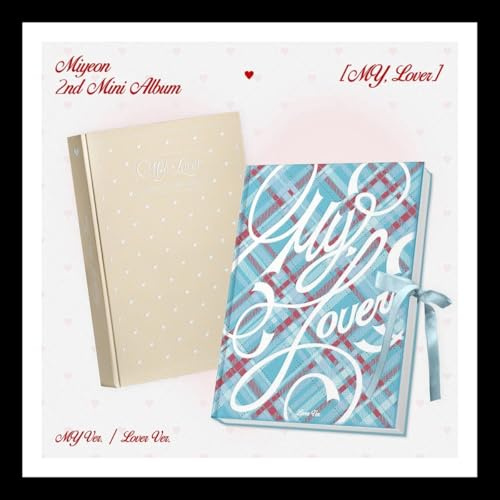 (LOVER Ver.) (G) I-DLE MIYEON [MY, LOVER] 2nd Mini Album Book+ID Photo+5 Card+GIFT