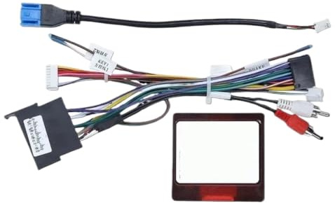 Kit Cornice Autoradio Car DVD MP5 Radio Android Stereo Cablaggio Schermi Accessori Navigazione Cruscotto Cavi Telaio Canbus PER FIAT PER BRAVO 9 POLLICI 2006 Mascherina Pannello Radio
