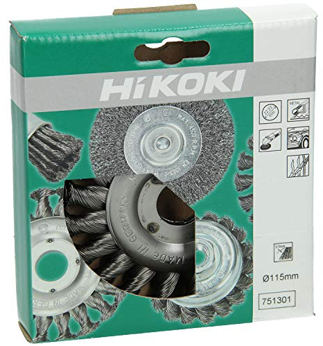 Hitachi HIKOKI Radbürste geknotet 115 x 22,2 x 0,5, 7511301