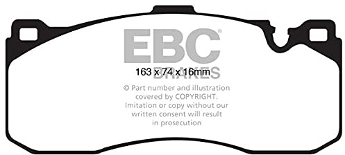 EBC Brakes DP41995R Yellow stuff Brake Pads