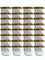 hocz 100 x Marmeladengläser 125ml - Einmachgläser Gold TO 66 mit ETIKETTEN - Einweckgläser mit Schraub-Deckel - Einkochgläser klein Früchte