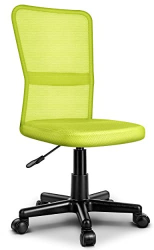 TRESKO® Chaise Fauteuil siège de Bureau Ergonomique, de 7 Couleurs différentes, Lift SGS contrôlé (Vert Clair)