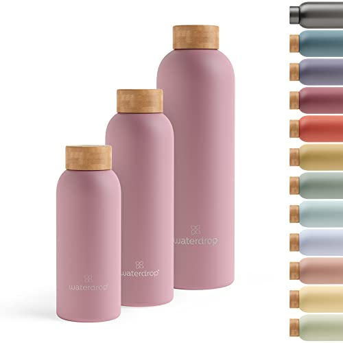 Waterdrop® Steel Bottle 1L | Stainless Steel, Double Insulated | 12h Hot, 24h Cold - Leak-Proof, Reusable, BPA-Free