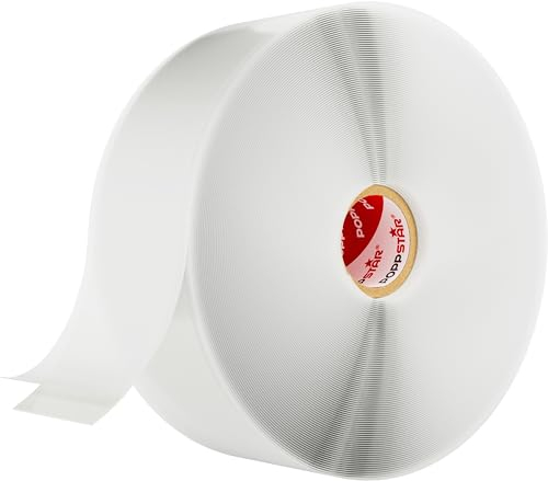 POPPSTAR selbstverschweißendes Silikonband, 11m x 38mm, Isolierband und Dichtungsband (Wasser, Luft), transparent, 1 Rolle