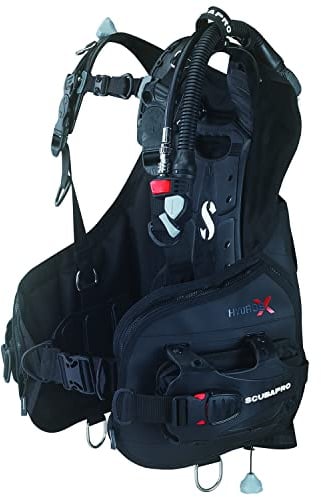 Scubapro HYDROS X Uomo M Kit di regolatore per immersioni in acqua fredda Unisex-Adulto, Balanced Power Inflator, M
