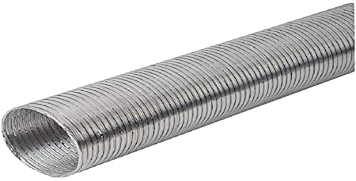 Tuyau flexible en aluminium - Diamètre : 150 mm - Longueur : 3 m