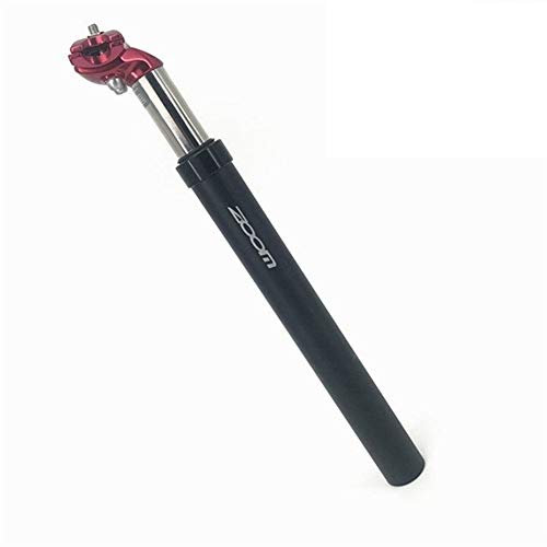 LIANYG Fahrrad SattelstüTze Suspension Fahrradsattelstütze 27.2x350mm 31.6x350mm MTB Sattelstütze Aluminium Bike Stoßdämpfung Dämpfung Sitzrohr SattelstüTze Gefedert (Color : Red316)