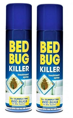 2X Bed Bug Killer Spray Treatment Pest Control Kills Insect, Fleas, Ticks, Bed Bug & Lice