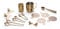 ECHTWERK Kaffeezubehör-Set, 23-tlg, Milchschaumkännchen 350 ml, Kakaostreuer, 4x Espresso-, 4x Cappuccino-, 4x Latte Macchiato-Löffel, 4x Kaffeeclips, EW-BA-3502K, Kupfer-edition