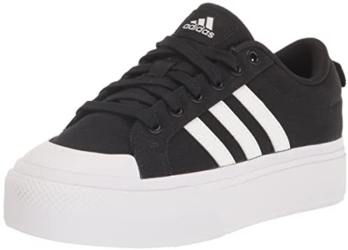 Adidas Womens Bravada 2.0 Platform Core Black/White/Core Black 7