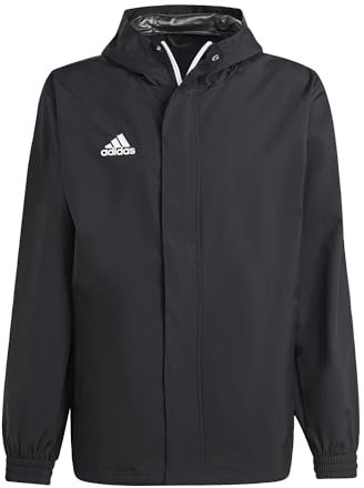 adidas Uomo Entrada 22 All-Weather Jacket, Black, XS
