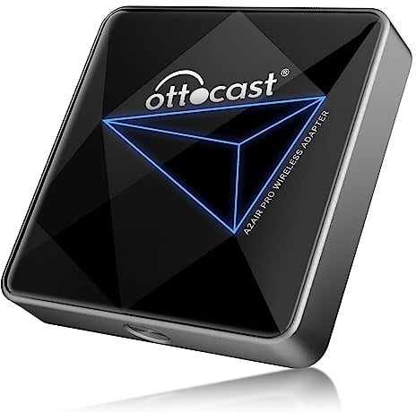 Ottocast Android-Auto-Wireless-Adapter-Kabellos-AA-Dongle, Android Car Kabellos Adapter Plug Play Drahtloses AA Kompatibel mit Werkseitig Verkabelte Android-Auto Fahrzeuge(Baujahr: 2016-2024)