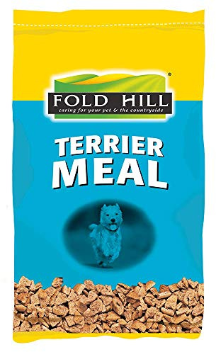 Fold Hill - Plain Terrier Dog Food Mixer, Oven Baked Adult Mixer for Dogs with Added Vitamins, Naturally Baked, 15kg