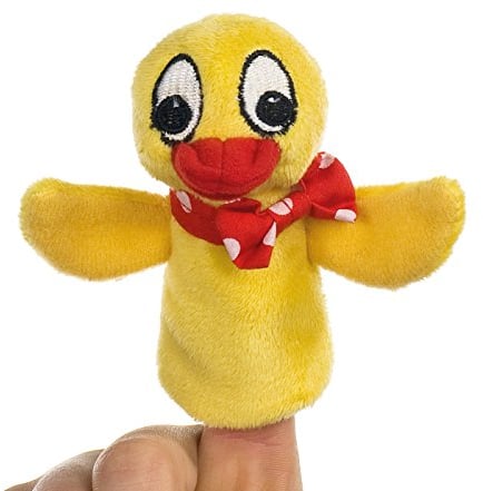 SANDMANN Fingerpuppe Schnatterinchen