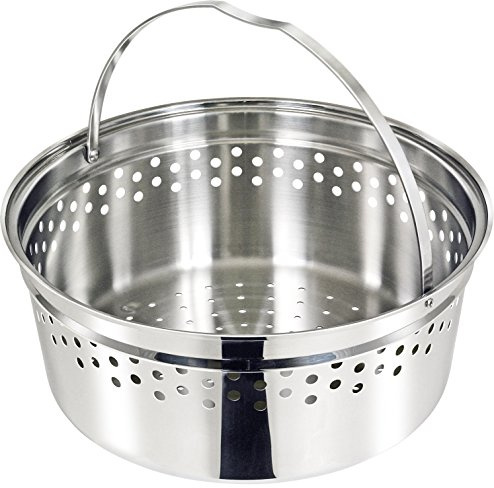 Magma Professional Series Nesting Stainless Steel Colander, Steamer, Crab and Pasta Cooker