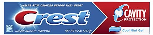 Crest Cavity Protection Toothpaste Gel Cool Mint 8. 20 oz