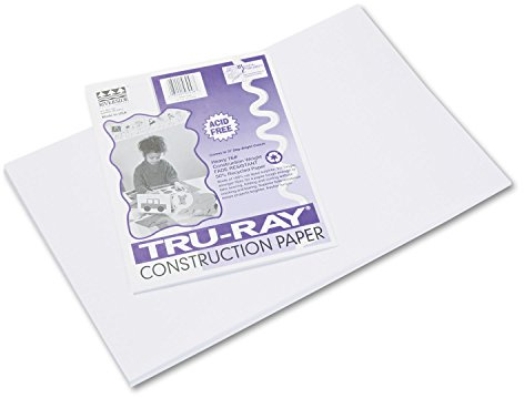 Pacon Tru-Ray Construction Paper, 12 x 18 50 Sheets
