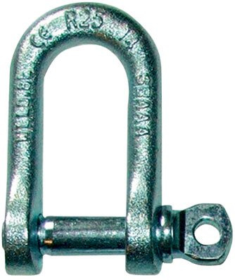 Générique - Schäkel gerade Stahl – Ø mm 10 – maximale Belastung kg.400
