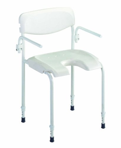 Invacare Alize Duschstuhl Dusche Sitz weiß