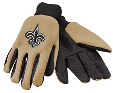 FOCO Forever Collectibles 74226 NFL New Orleans Saints Farbige Handflächen-Handschuhe