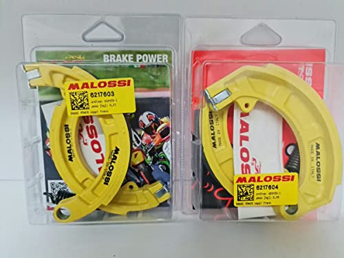 AER MOTO SPARE PARTS GANASCE FRENI ANTERIORI POSTERIORI MALOSSI COMPATIBILE CON VESPA SPECIAL 50 ET3 125 PRIMAVERA
