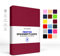 Jacobson Premium FROTTEE Spannbettlaken Spannbetttuch Bettlaken Baumwolle ca. 200g/m² (180x200cm - 200x200cm, Bordeaux)