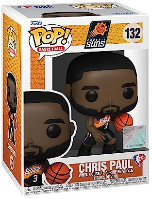 Funko Pop! NBA: Suns - Chris Paul - Vinyl-Sammelfigur - Geschenkidee - Offizielle Handelswaren - Spielzeug Für Kinder und Erwachsene - Sports Fans - Modellfigur Für Sammler und Display