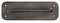 House Doctor 205341406 Toilettenpapierhalter, Pati, Schwarze Antike, l: 18 cm, h: 6 cm
