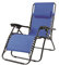 SICIGNANO Gravity Stuhl ohne Schwerkraft für den Garten, Relaxsessel, zusammenklappbar, platzsparend, neigbar, Textilene-Stoff, Meer, Strand, Pool, Outdoor-Möbel (blau)