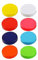 Hsthe Sea 8 Pack Wide Mouth Mason Jar Lids for Ball, Kerr and More,Food Grade Colored Plastic Storage Caps for Mason and Canning Jars, Leak Proof & Anti-Scratch Resistant Surface