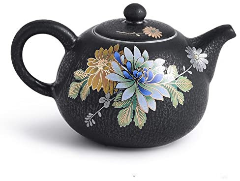 Théières Théière en porcelaine bleue et blanche théière porcalienne théière théière Japon Pot Tea Théière Bouilloire (Color : D)